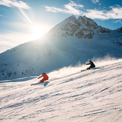 Blossom, custom-made skis