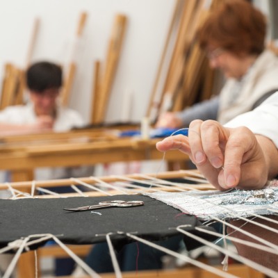 Raffaella Grasso e la creativit&agrave; del ricamo d'alta moda